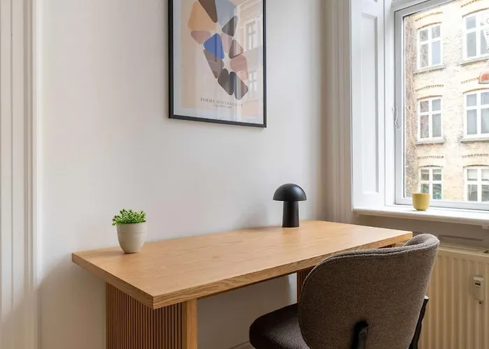 Stylish And Bright 2 Bedroom In Cph N Lejlighed København