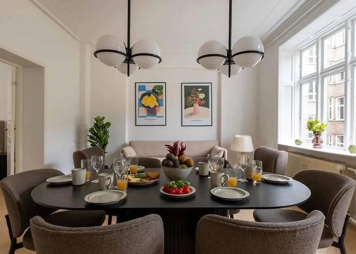 Apartmán Stylish And Bright 2 Bedroom In Cph N Kodaň